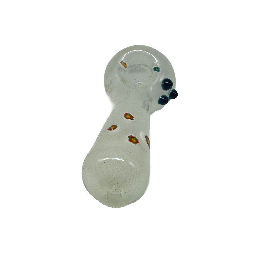 GLASS PIPE - GLOSSY TEXTURED (4 In)