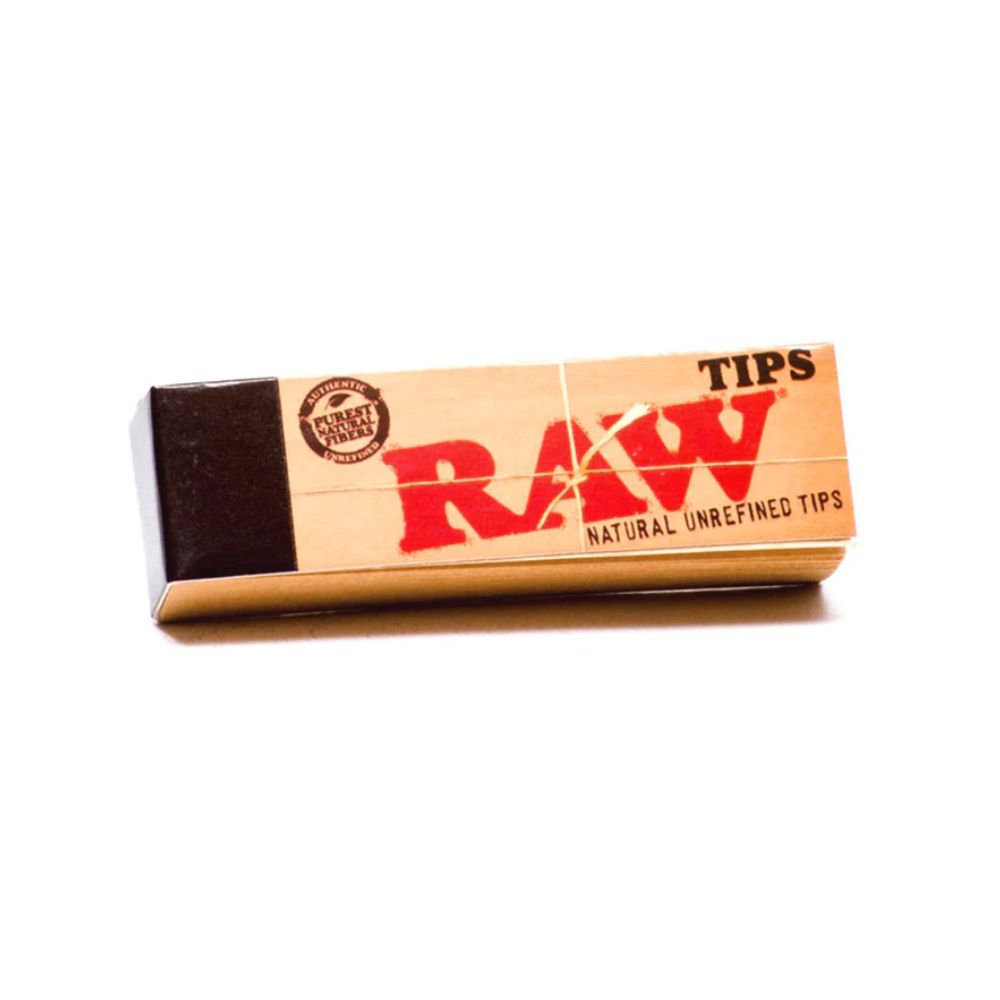 PAPER TIPS - RAW - (6 PACKS)